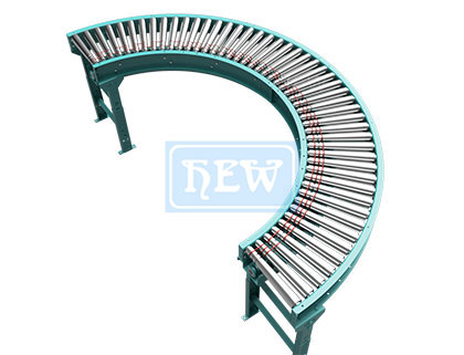 Roller Conveyor Belt Driven Curved